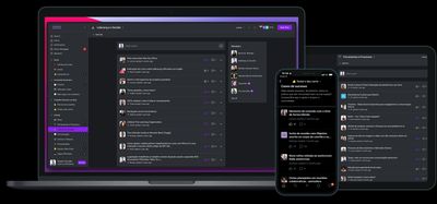 Comunidade Officeless em todos os dispositivos